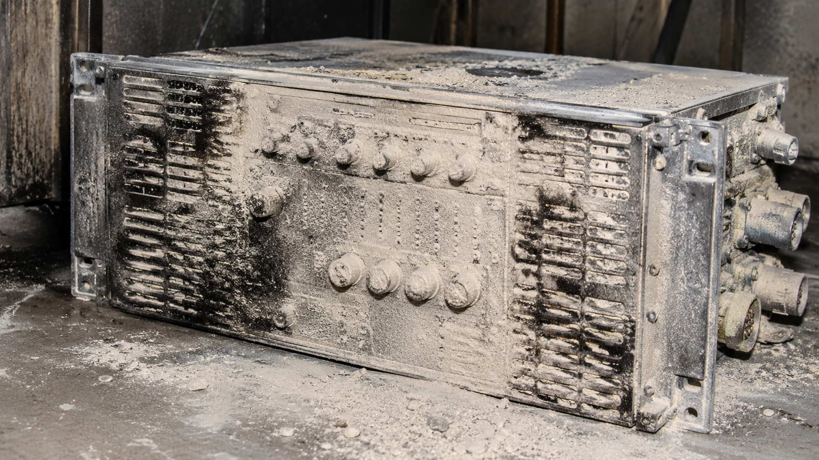 Module électronique avant nettoyage à la glace carbonique CRYOSTRAL